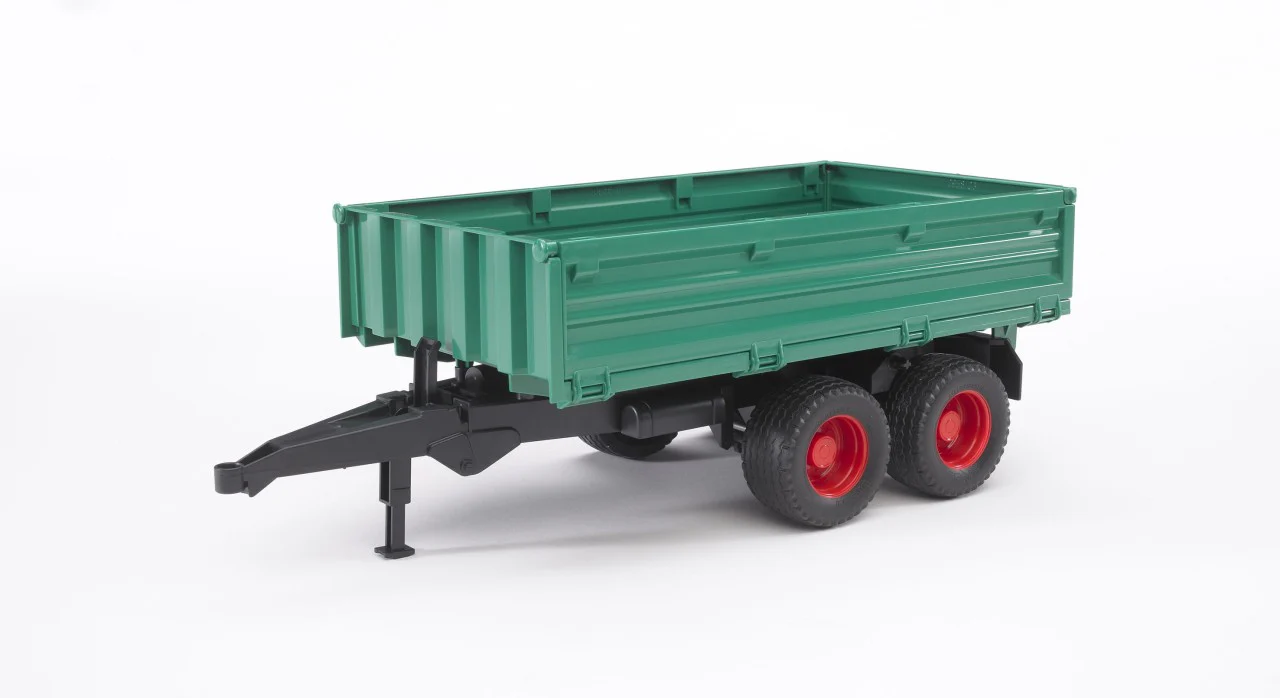 Bruder 02010 Tandem Axle Tipping Trailer with Removable Top 18.10.10 - Image 2