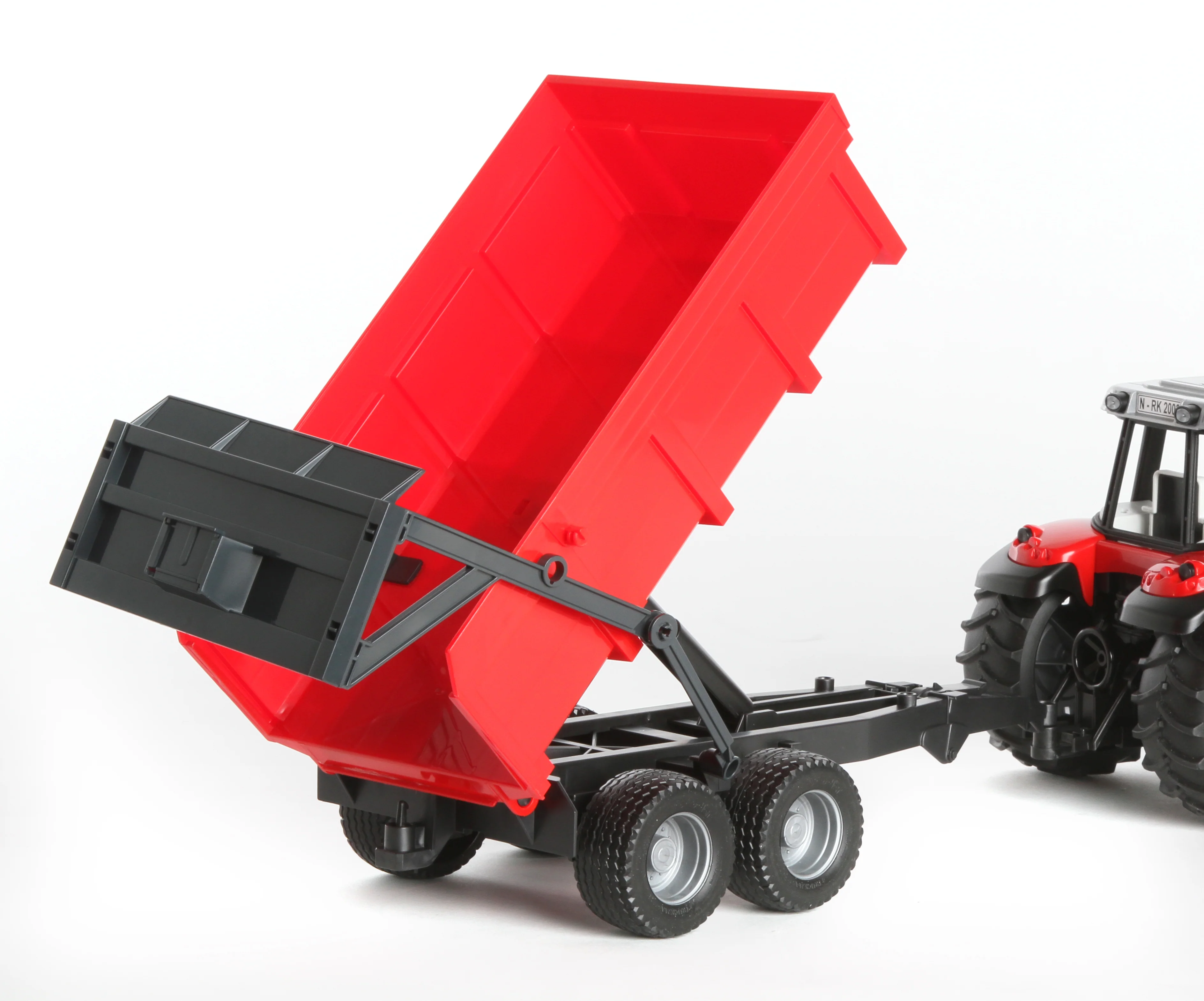 Bruder 02045 Massey Ferguson 7480 with Tipping Trailer 26.10.10 - Image 3