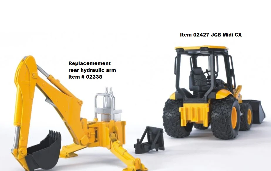 Bruder 02427 JCB MIDI CX Backhoe Loader 18.10.10 - Image 5