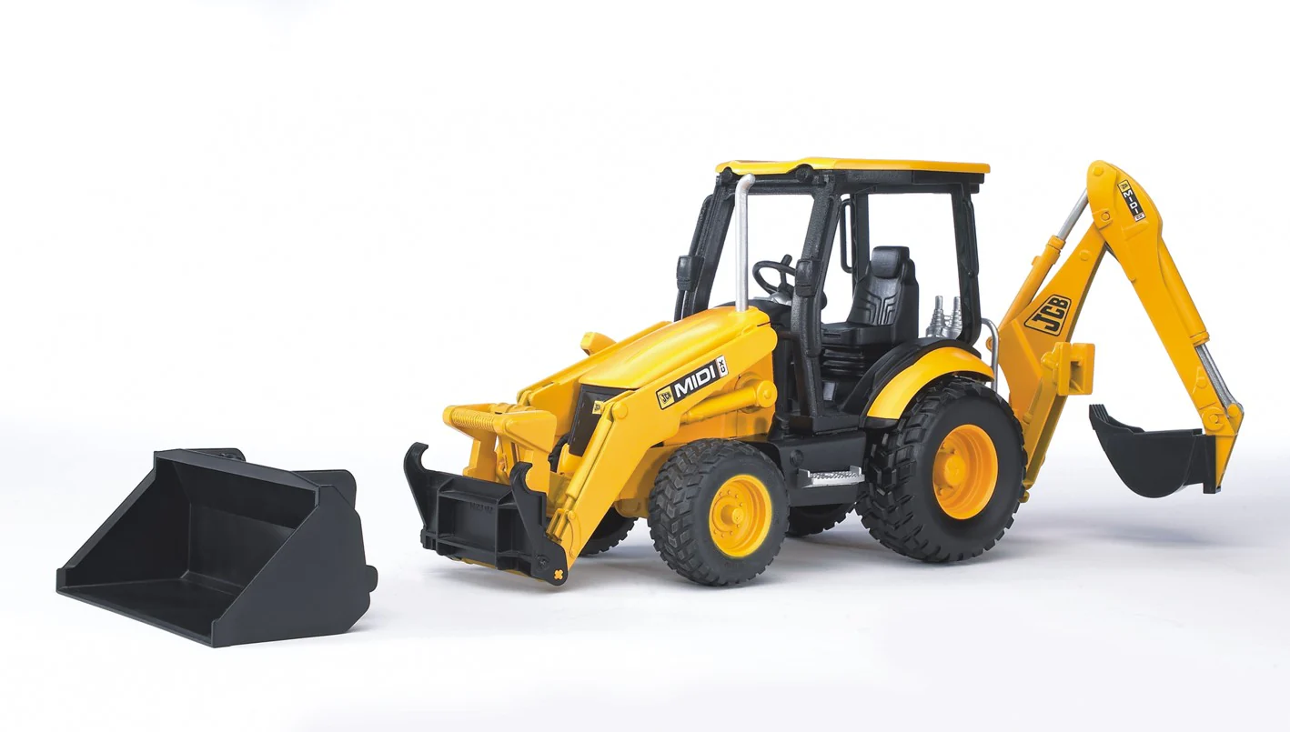 Bruder 02427 JCB MIDI CX Backhoe Loader 18.10.10 - Image 6