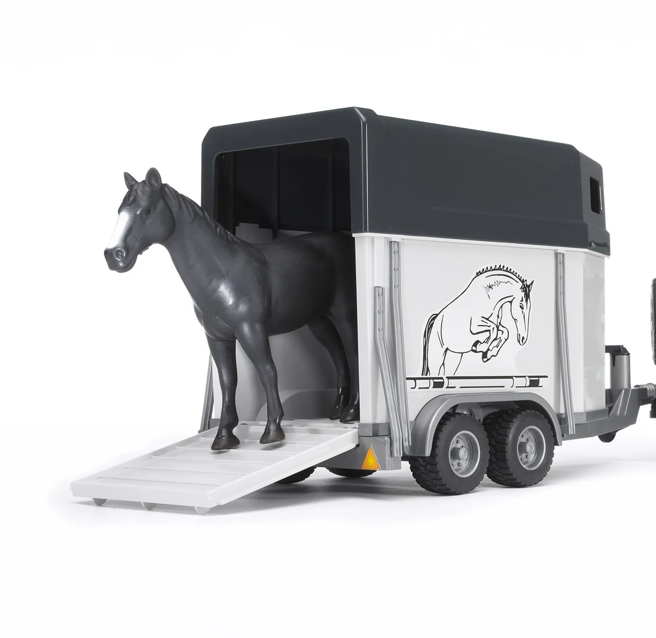 Bruder 02501 Ram 2500 Power Wagon with Horse Trailer and Horse 30.10.10 - Image 3