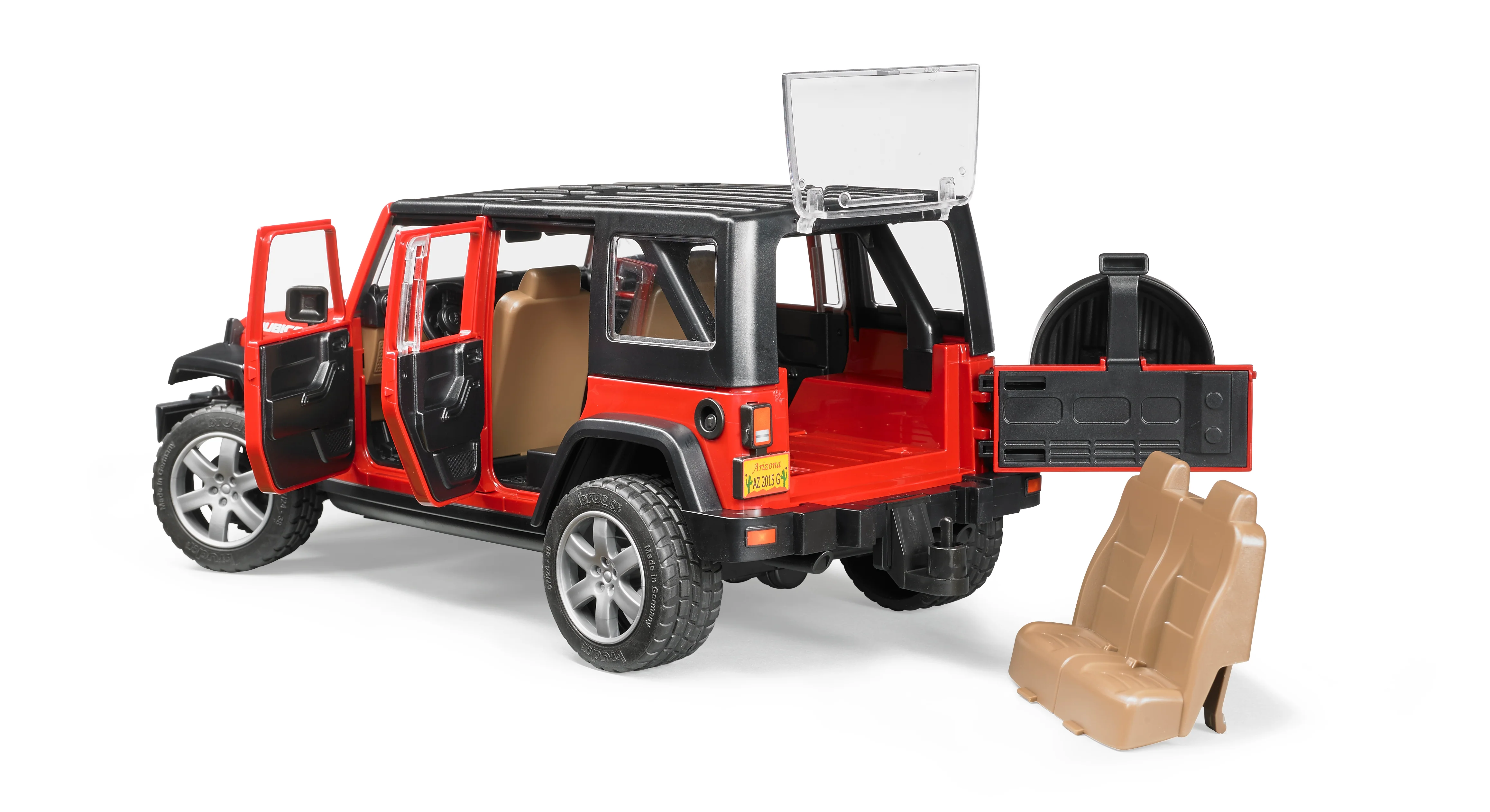 Bruder 02525 Jeep Wrangler Unlimited Rubicon 18.10.10 - Image 5