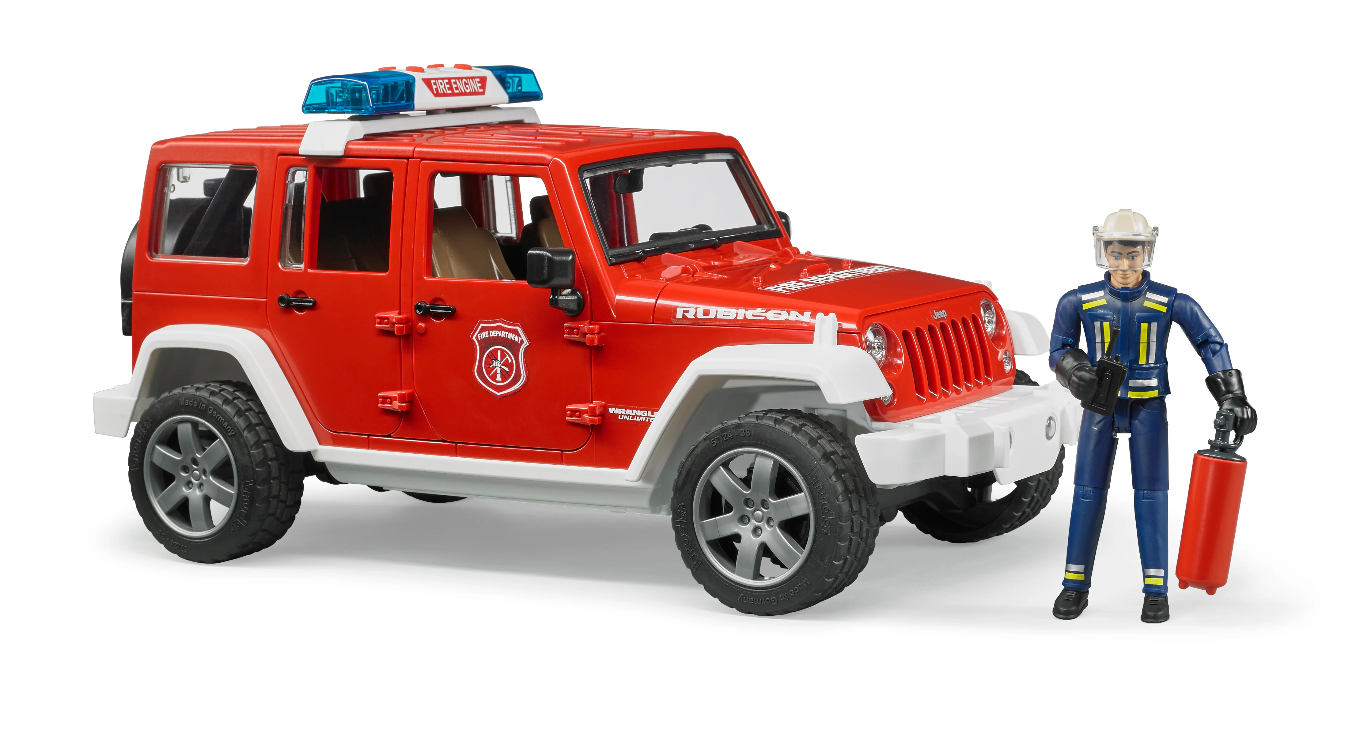 Bruder 02528 Jeep Wrangler Unlimited Rubicon Fire Service with Firefighter 20.12.8 - Image 3