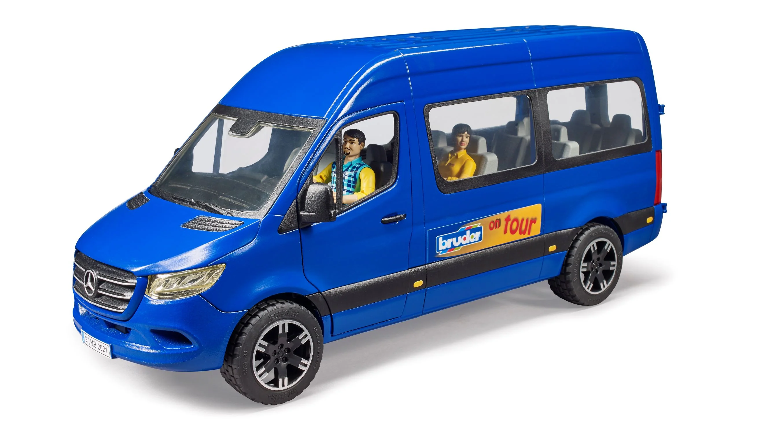 Bruder 02670 Mercedes-Benz Sprinter Transfer Van with Driver and Passenger 24.12.8 - Image 3