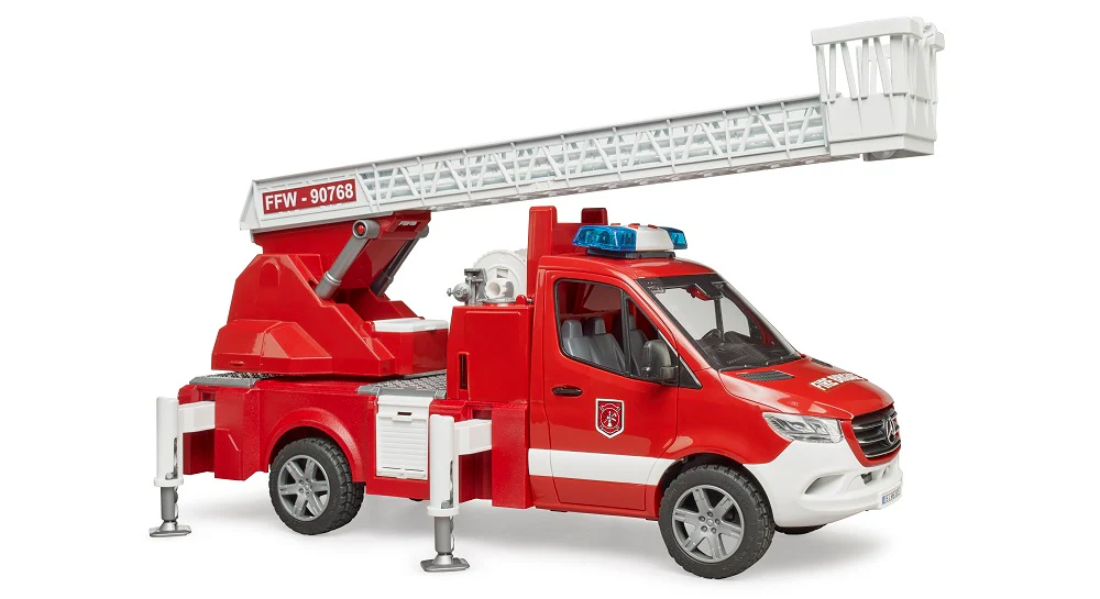 Bruder 02673 Mercedes-Benz Sprinter Fire Engine with Ladder, Pump, and Light & Sound Module 20.12.8 - Image 6