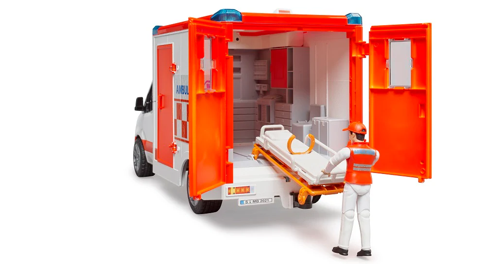 Bruder 02676 Mercedes-Benz Sprinter Ambulance with Driver 20.12.8 - Image 6
