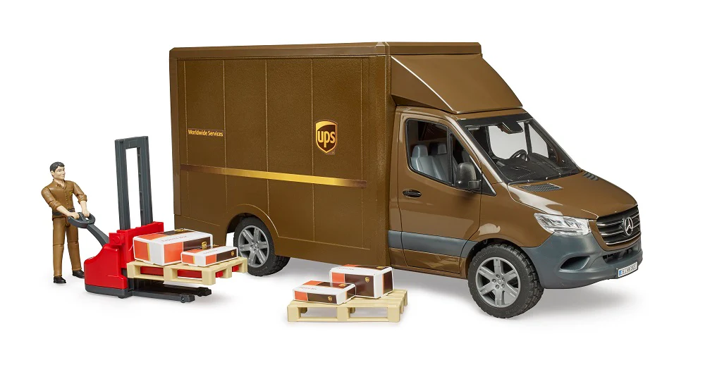 Bruder 02678 Mercedes-Benz Sprinter UPS with Driver and Accessories 20.12.8 - Image 5