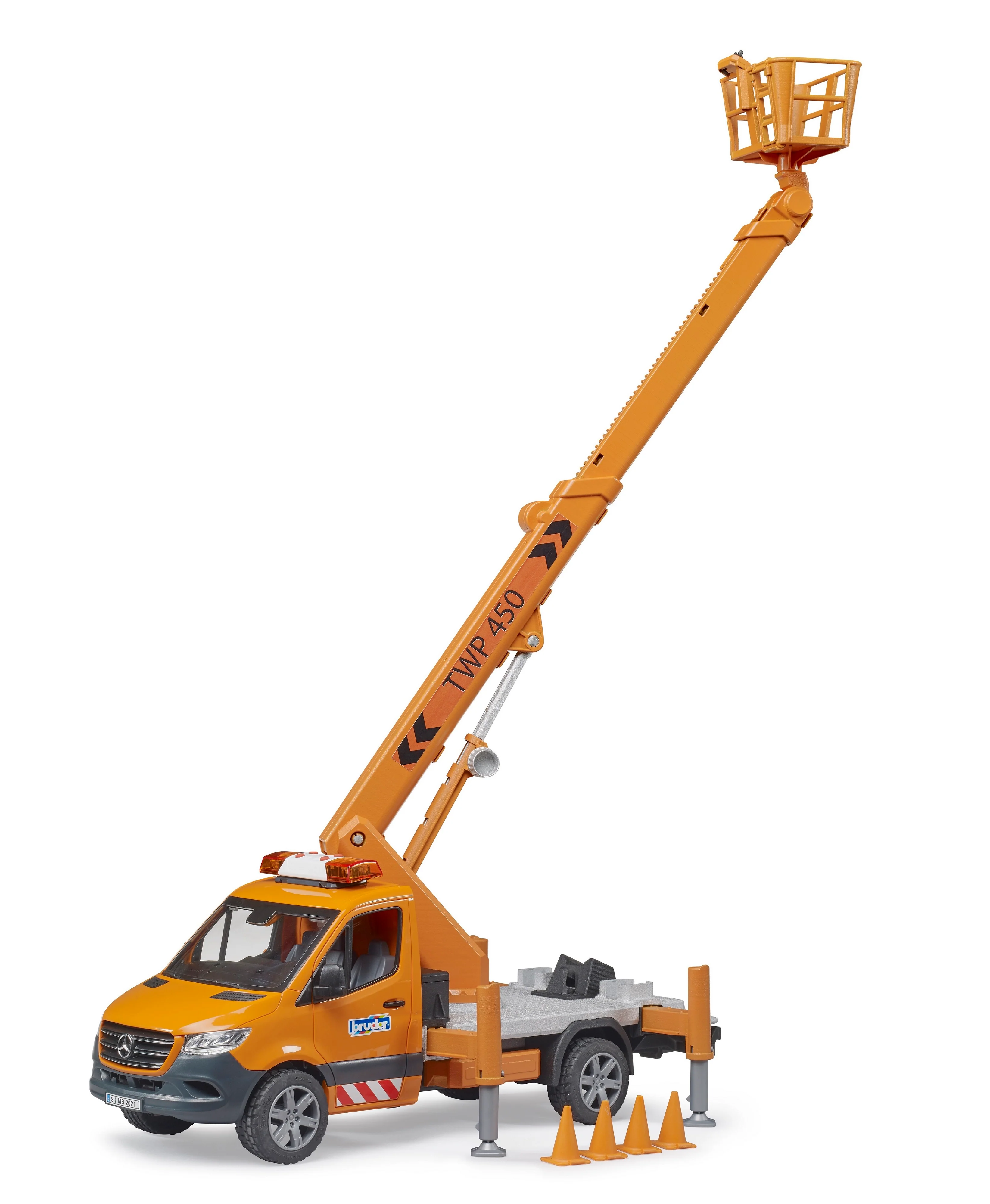 Bruder 02679 Mercedes-Benz Sprinter Work Platform with Light & Sound Module 24.12.8 - Image 3