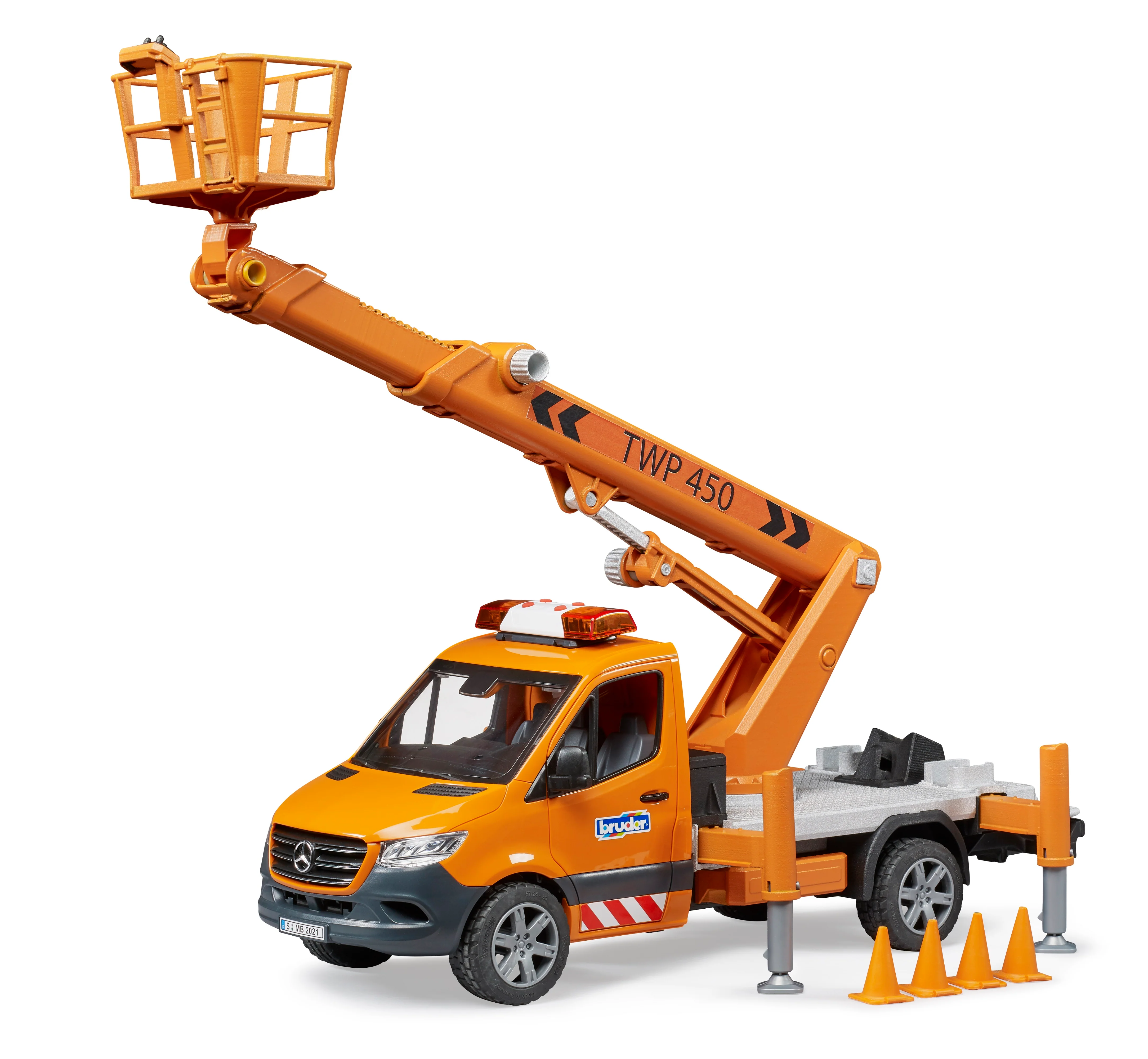 Bruder 02679 Mercedes-Benz Sprinter Work Platform with Light & Sound Module 24.12.8 - Image 4