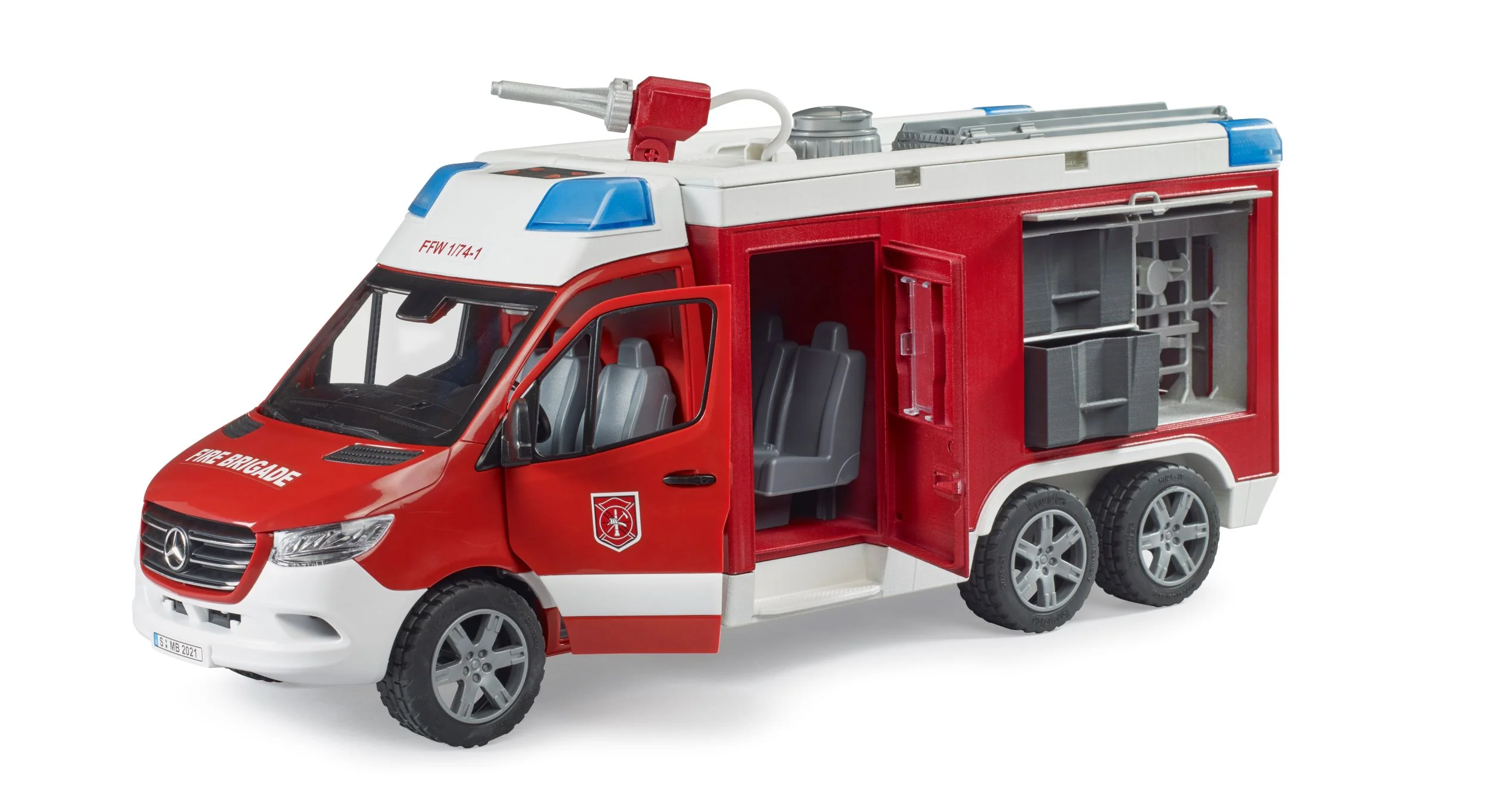 Bruder 02680 Mercedes-Benz Sprinter Fire Engine with Light & Sound Module 24.12.8 - Image 3