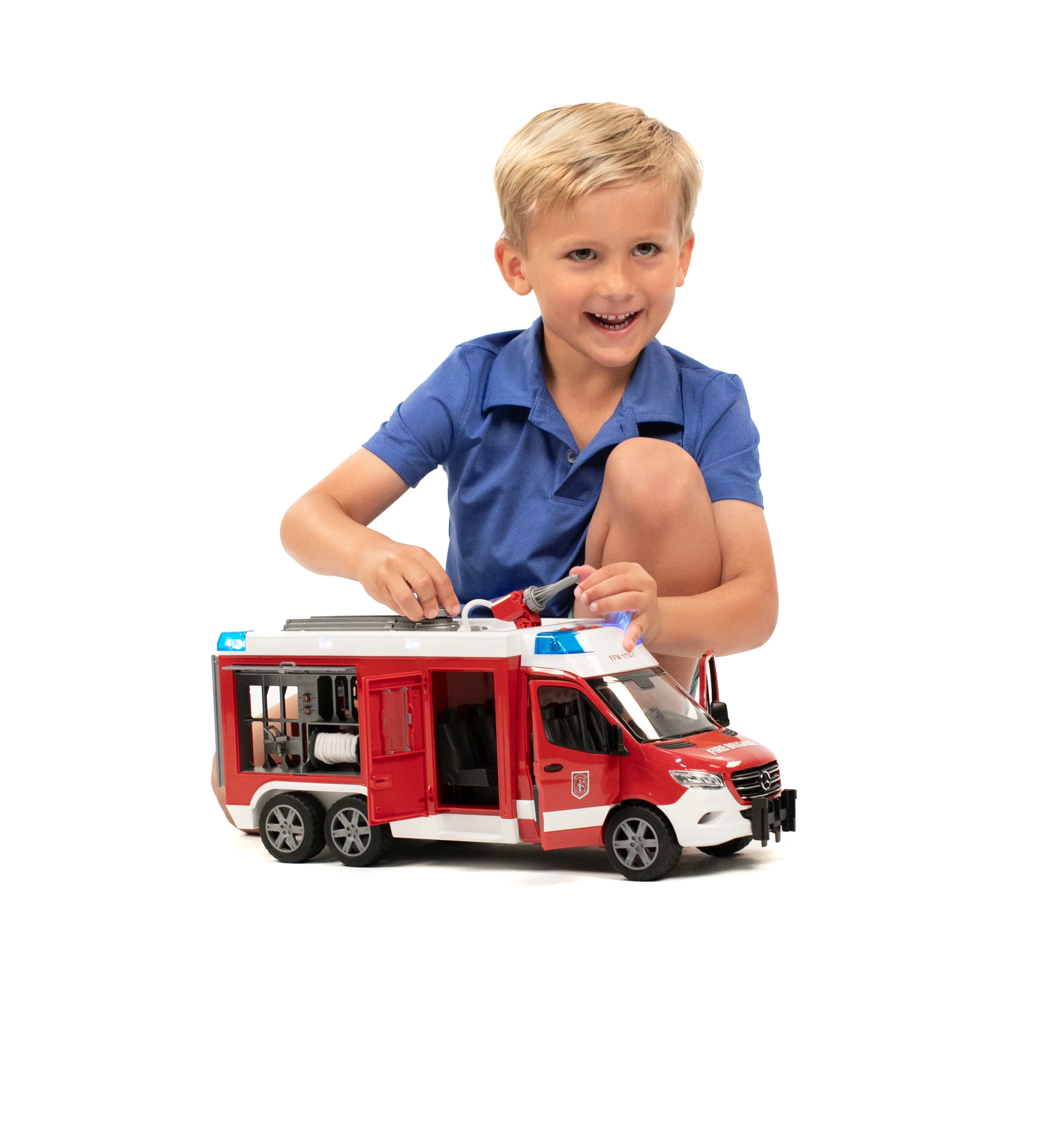 Bruder 02680 Mercedes-Benz Sprinter Fire Engine with Light & Sound Module 24.12.8 - Image 8