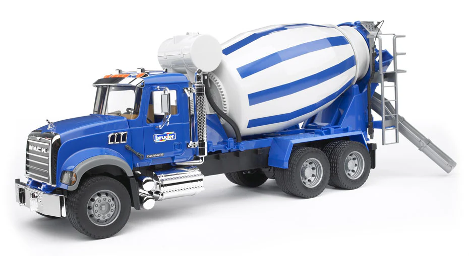 Bruder 02814 Mack Granite Concrete Mixer Truck 28.12.10 - Image 3