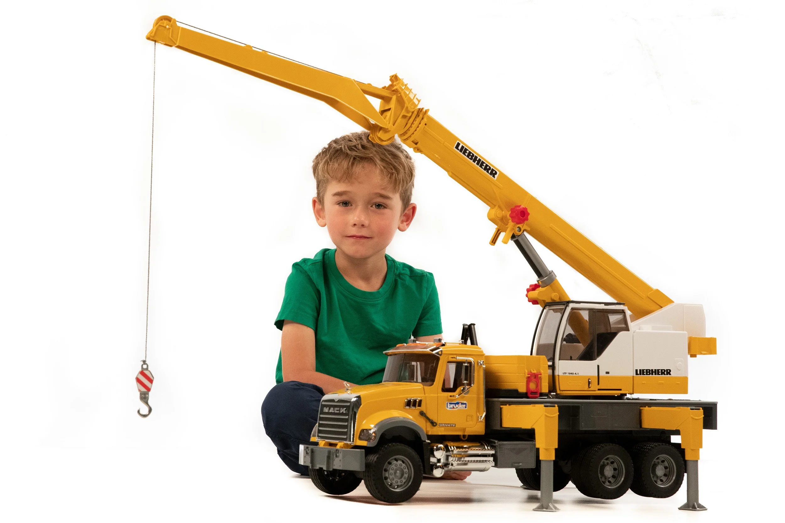 Bruder 02818 Mack Granite Liebherr Crane Truck 28.12.10 - Image 6