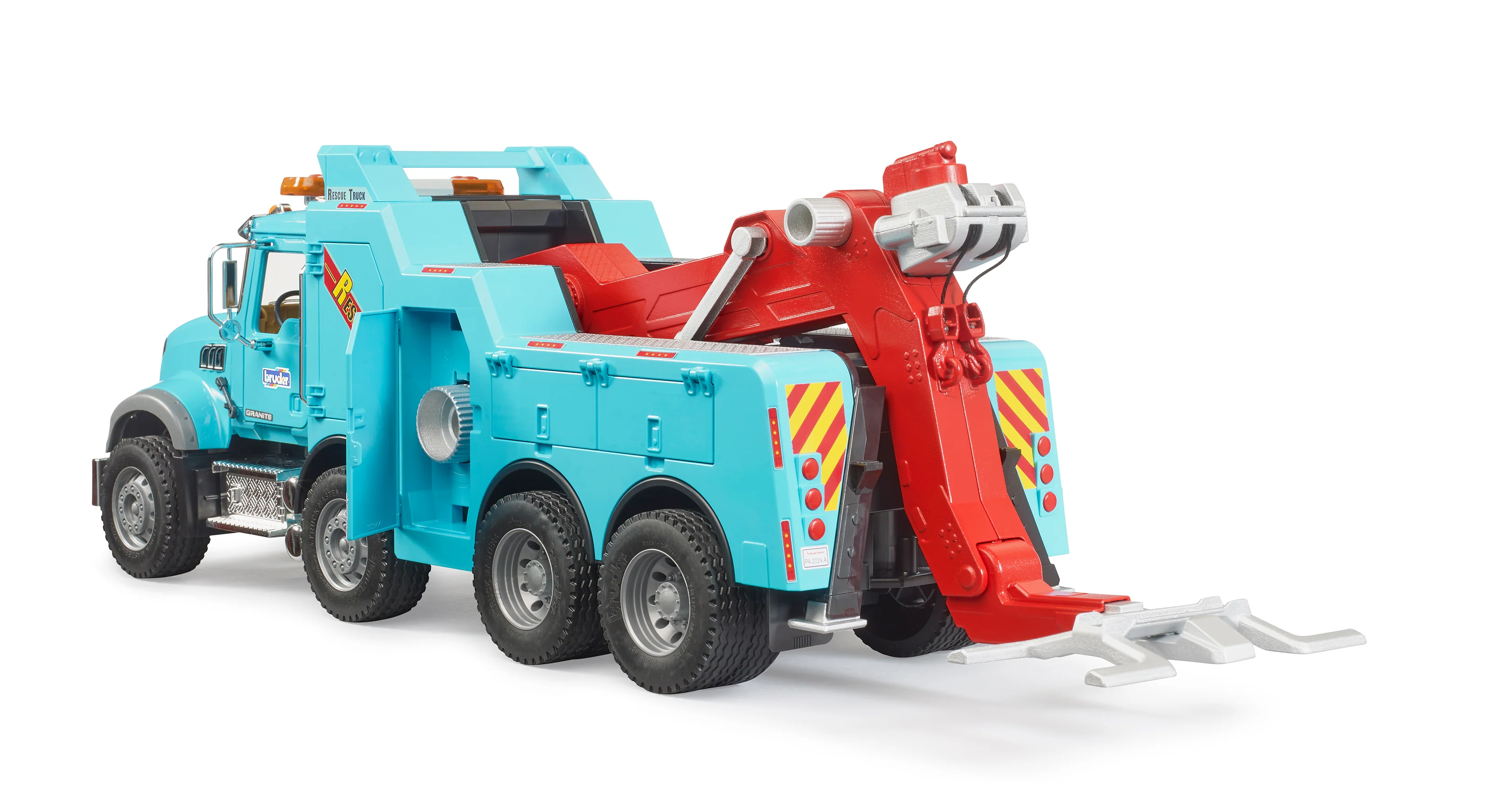 Bruder 02831 *New* Mack Granite Recovery and Towing Truck with Light and Sound Module 26.10.10 - Image 4