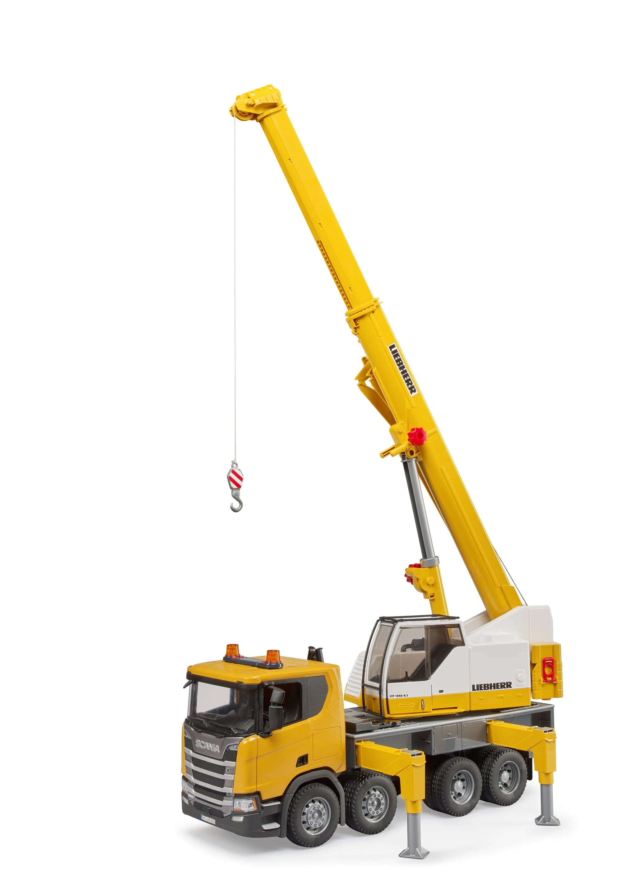Bruder 03571 Scania Super 560R Liebherr Crane Truck with Light and Sound Module 28.12.10 - Image 5