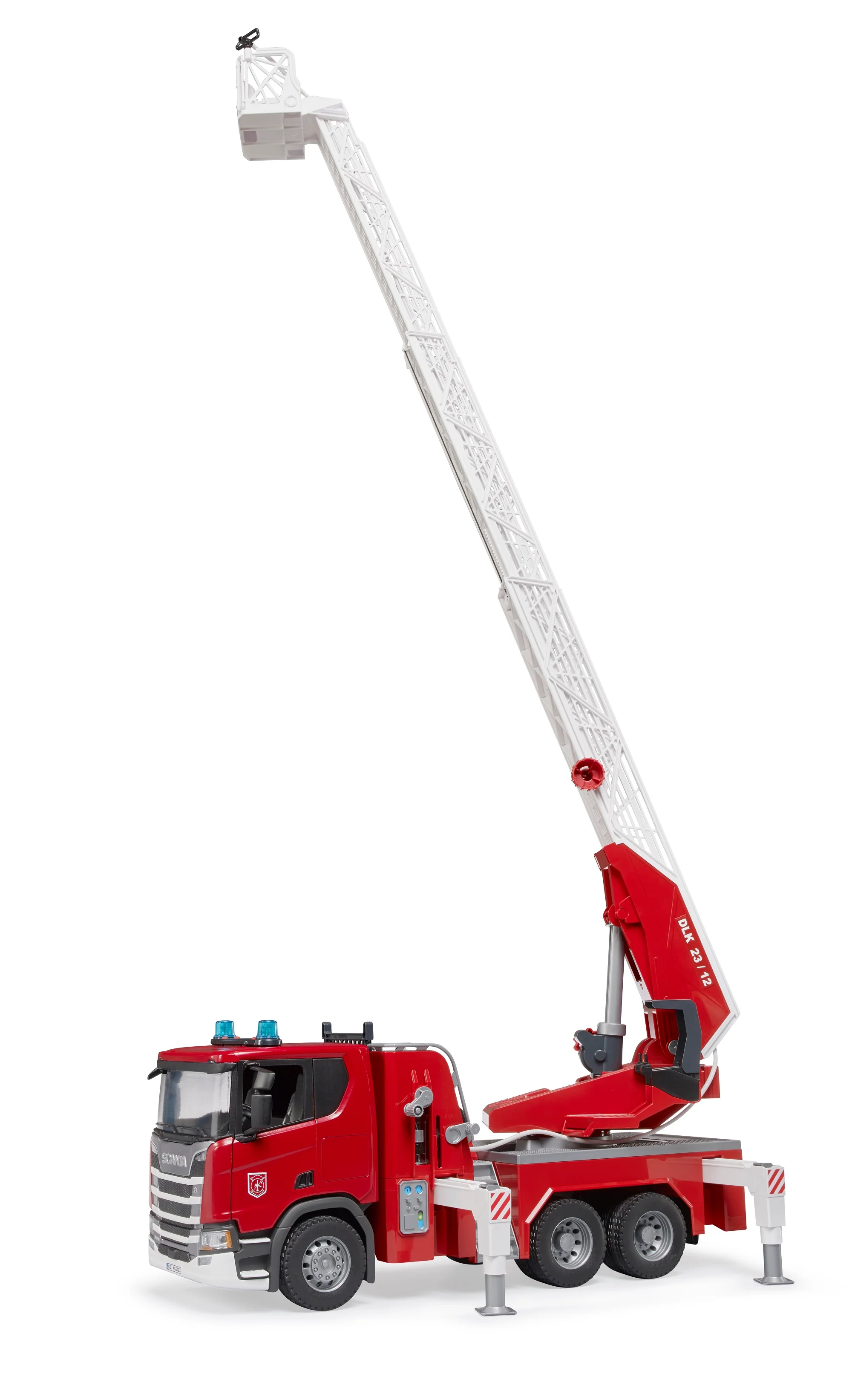 Bruder 03591 Scania Super 560R Fire Engine with Ladder, Water Pump and Light and Sound Module 24.12.12 - Image 4