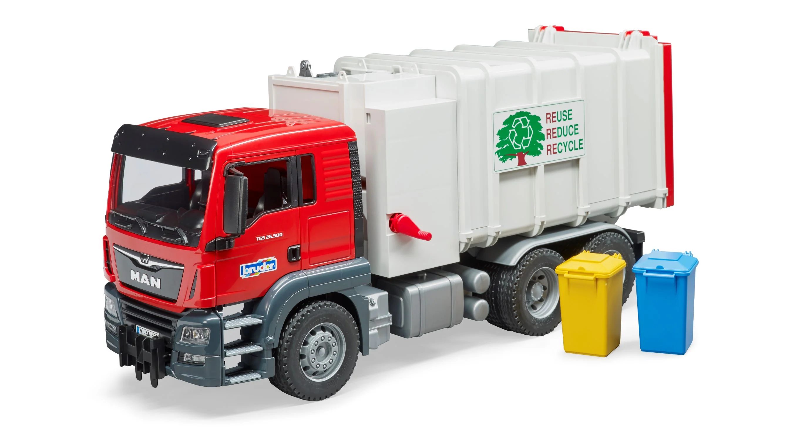 Bruder 03761 Man TGS Side Loading Garbage Truck 24.12.8 - Image 3