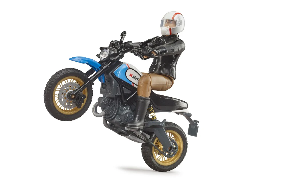 Bruder 63051 Scrambler Ducati Desert Sled with Rider 6.6.8 - Image 3