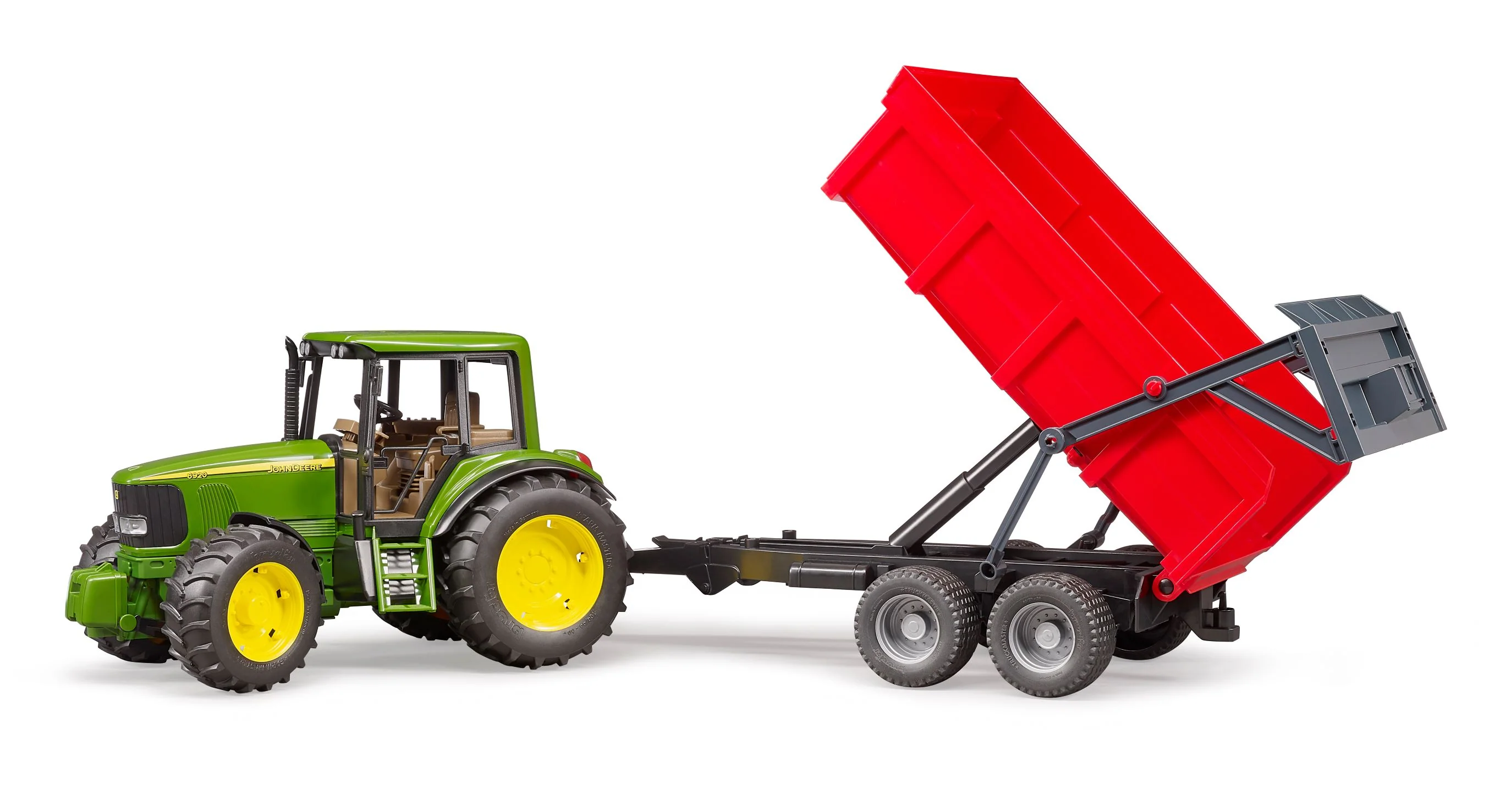 Bruder 09820 John Deere 6920 with Tipping Trailer 26.10.10 - Image 3