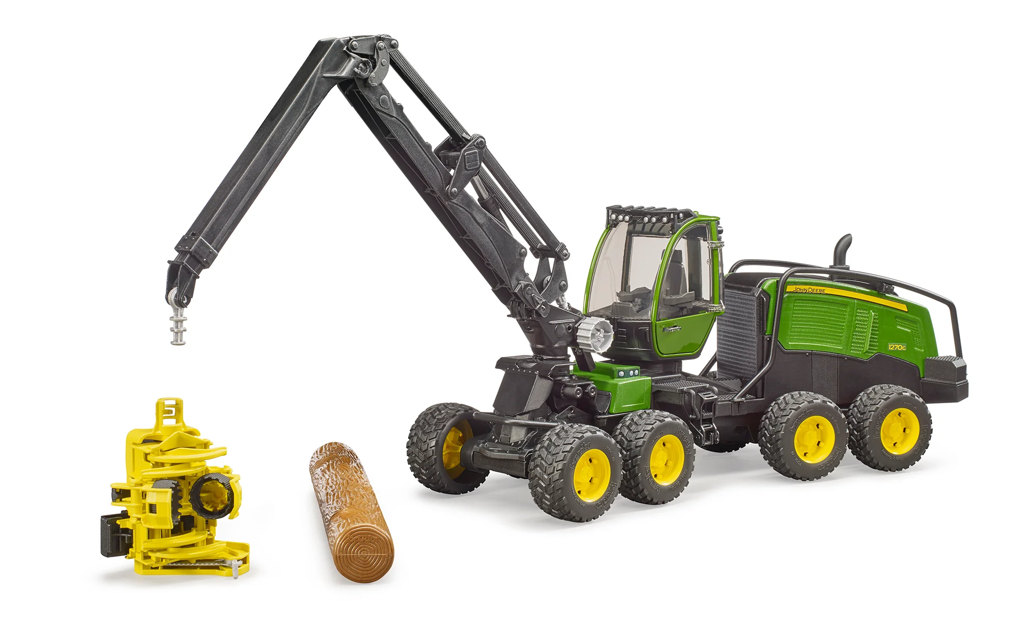 Bruder 09823 John Deere 1270G Harvester with 1 Log 24.12.8 - Image 3