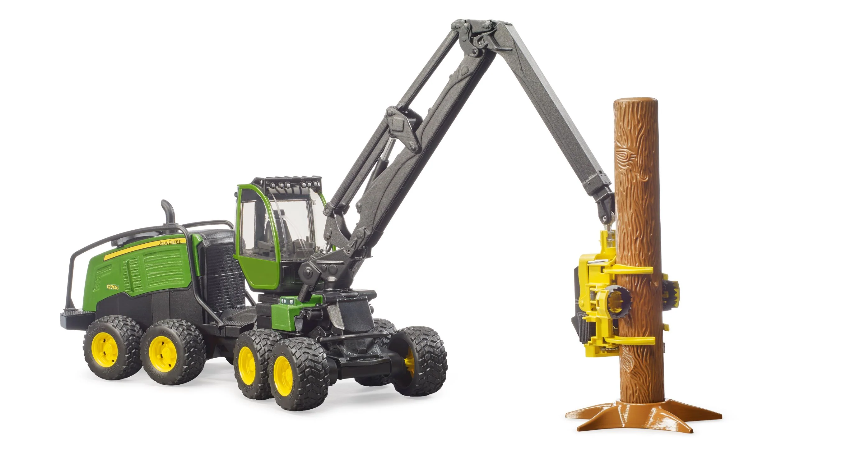 Bruder 09823 John Deere 1270G Harvester with 1 Log 24.12.8 - Image 4