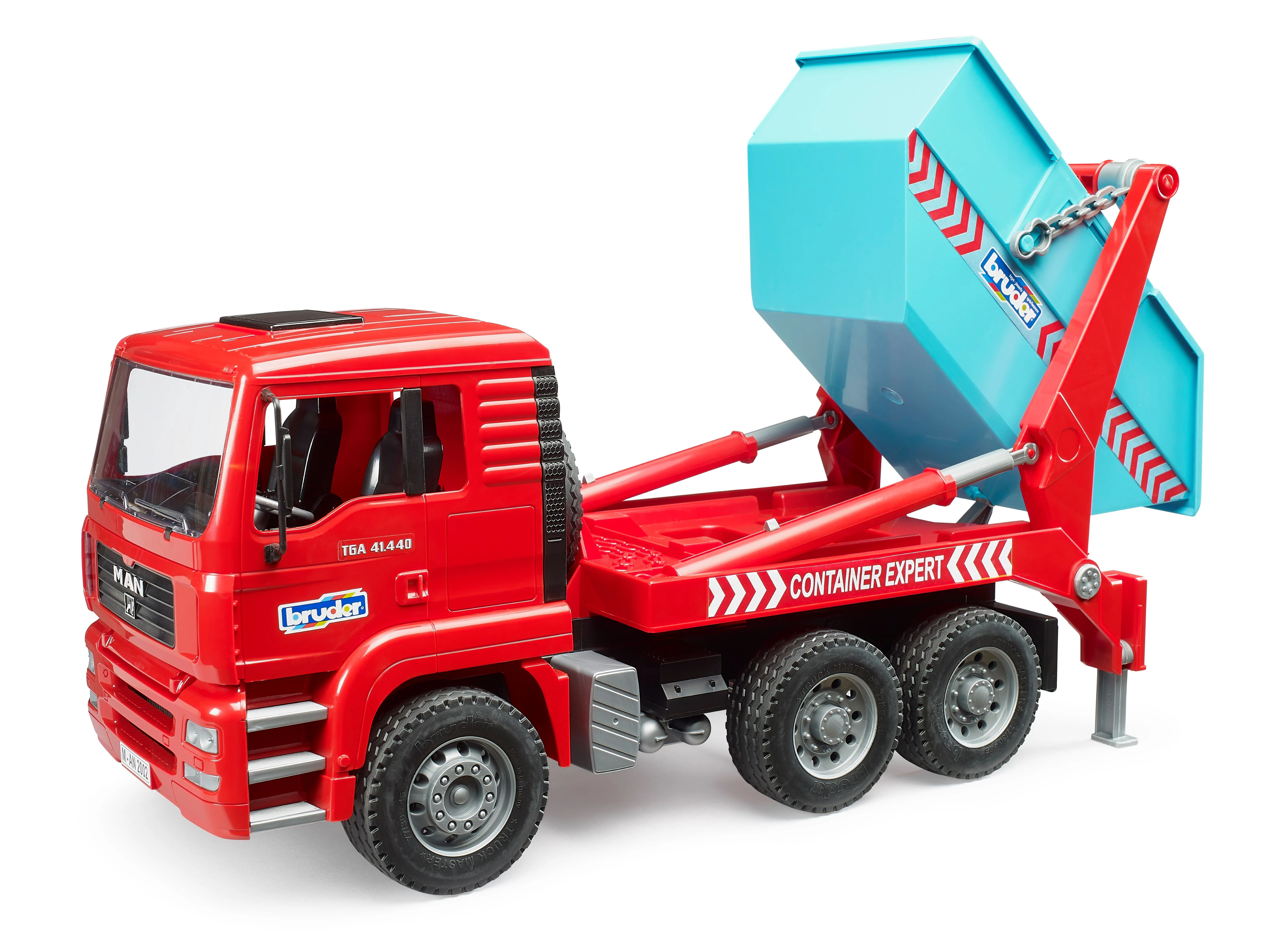Bruder 02741 Man TGA Skip Container Truck 20.12.8 - Image 4