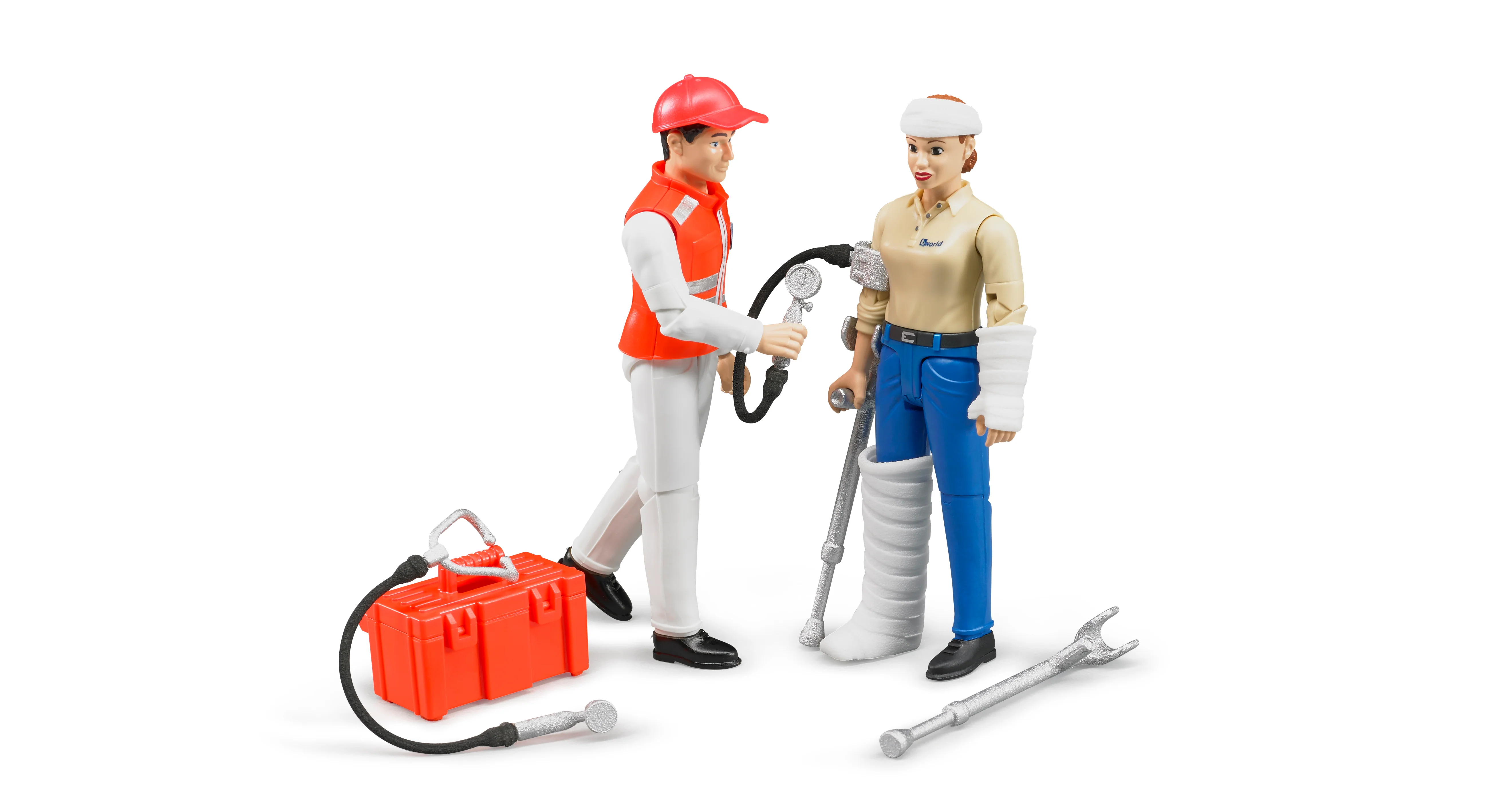 Bruder 62710 Ambulance Figure Set 6.6.8 - Image 3