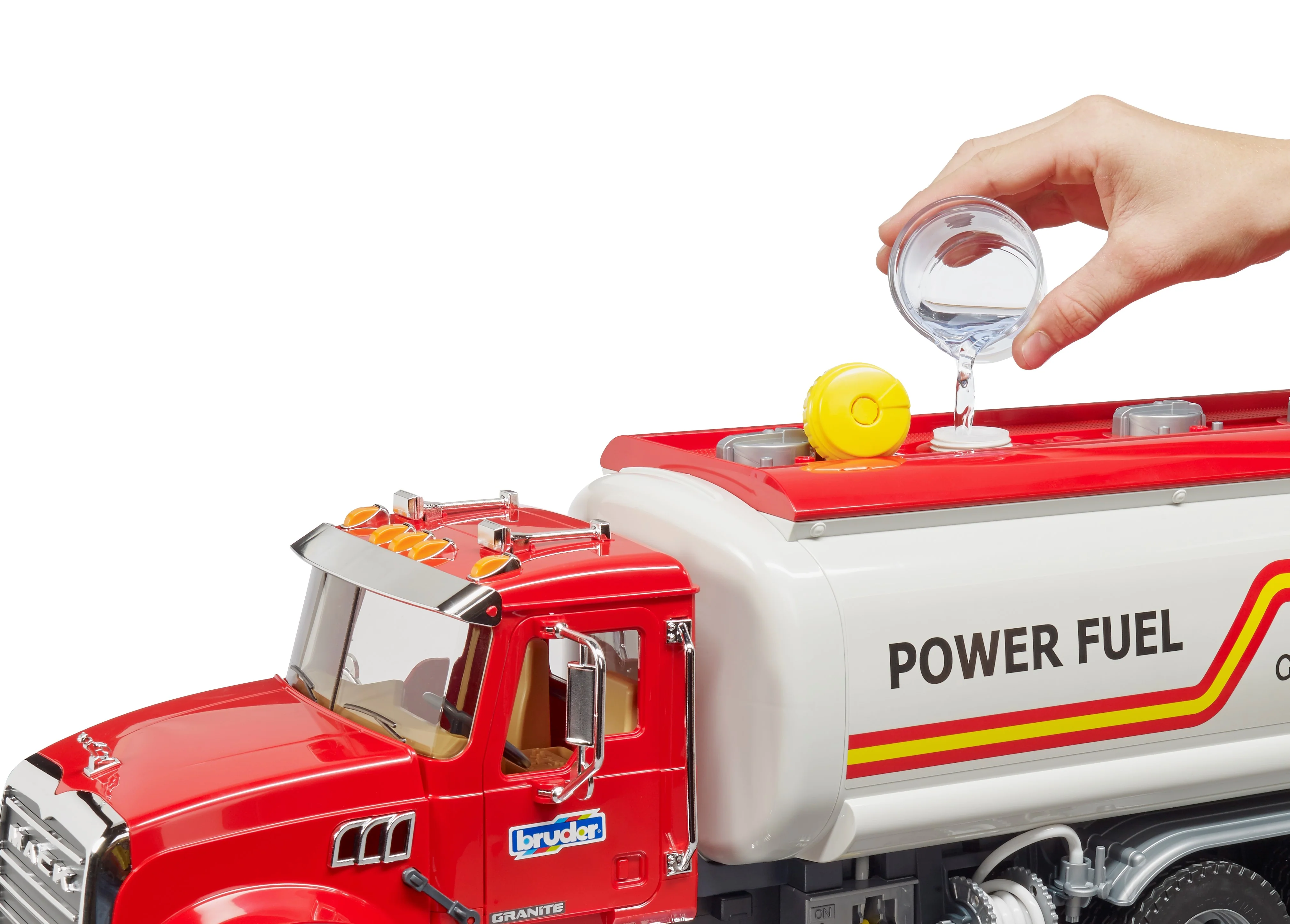 Bruder 02827 Mack Granite Tanker Truck 24.12.8 - Image 3